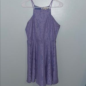 Lavender purple dress
